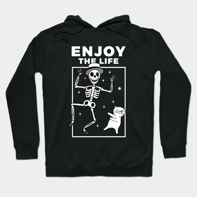 Enjoy Hoodie by Summerdsgn